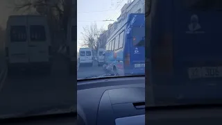 Ситуация с маршрутками в Бишкеке