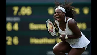 Serena Williams vs Heather Watson WB 2015 Highlights