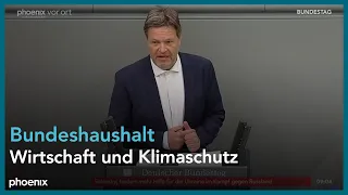 Bundestagsdebatte zum Bundeshaushalt für Wirtschaft und Klimaschutz am 24.03.22