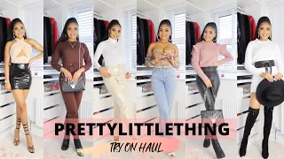 *HUGE* PRETTYLITTLETHING FALL/WINTER TRY ON HAUL 2021 || PLT FALL/WINTER HAUL + STYLING