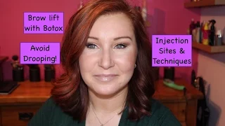 Brow Lift with Botox (Hooded Eyes) - Where to get Injections &  Avoiding Droop!