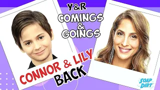 Young and the Restless Comings and Goings: Troubled Connor Newman & Angry Lily Return! #yr