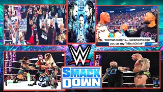 The Rock ACKNOWLEDGE Roman Reigns Rock Ki Bolti Band😳' Challenge Cody - WWE Smackdown Highlights