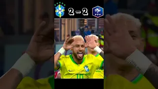 Brazil 🇧🇷 vs France 🇫🇷 🥶🔥| Fifa World Cup 2026 | Imaginary Highlights #shorts #football #youtube