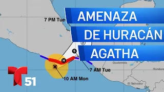 ¿Pudiera el huracán Agatha amenazar al sur de Florida? Conoce el pronóstico