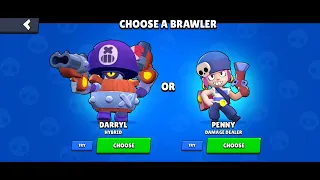 YOU WILL CHOOSE DARRYL OR PENNY IN BRAWL STARS ?!?!? #brawlstars