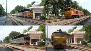 04/02/2024 Thailand Railway at Chitralada & Ramathibodi Hospital | タイ国鉄 チットラッダー王室駅 & ラマティーボディー病院停車場