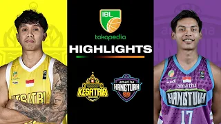 Highlight: Kesatria Bengawan Solo vs Amartha Hangtuah | 3 May 2024 | IBL Tokopedia 2024