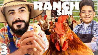 TAVUK KÜMESİNİ BÜYÜTTÜK!! YENİ RANCH SIMULATOR (Bölüm #3) | Barış Can