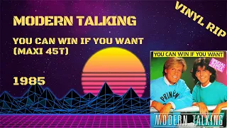 Modern Talking – You Can Win If You Want (Special Remix) (1985) (Maxi 45T)