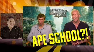 Inside 'Kingdom of the Planet of the Apes' with Owen Teague & Kevin Durand | Exclusive Interview