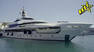 Best Luxury: EYE-CATCHING! Most Luxury Beautiful Tour! MY LUSINE! HEESEN YACHTS!