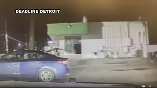 Detroit cops flee from drive-by shooting happening in front of them