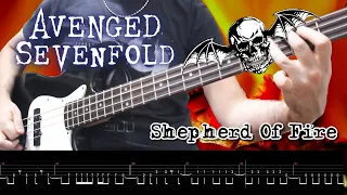 Avenged Sevenfold - Shepherd Of Fire (Bass Cover + TABS)