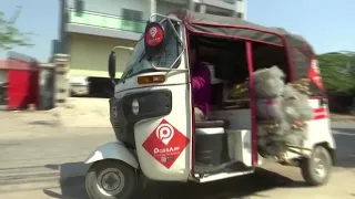 Upcycling: turning plastic bottles into brooms in Cambodia | REUTERS