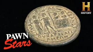 Pawn Stars Do America: EXCEEDINGLY RARE Ancient Roman Noah's Ark Coin (Season 2)