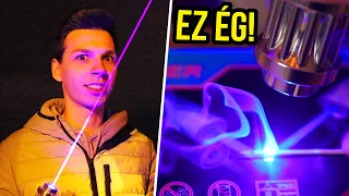 Vettem Egy Baromi Erős Lézert!🔥