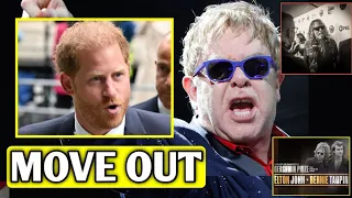 YOU'RE NOT A GUEST! Furious Elton John Calls Security To Chase Harry Off Library Congress 2024 award