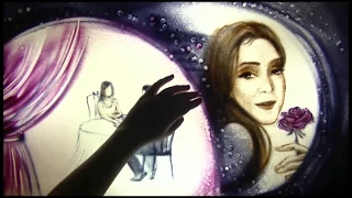 Татьяна Петровская песочная анимация - индийская свадьба