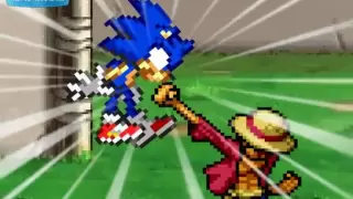 Luffy Vs. Sonic Part 3