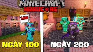 MÌNH SINH TỒN 200 NGÀY TRONG MINECRAFT 1.20 SIÊU KHÓ !!! 100 DAYS HARDCORE 1.20