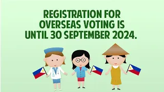 Public Service Announcement for Overseas Voting Registration