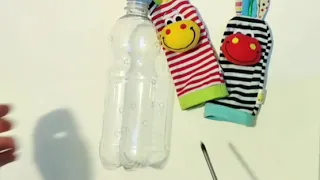 Развивашка из пластиковой бутылки