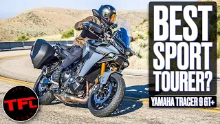 2024 Yamaha Tracer 9 GT+ Ride Review! Testing Out Radar Cruise Control!