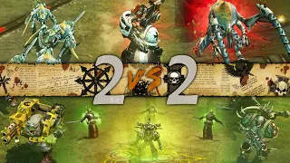 Warhammer 40,000: Dawn of War 2 - 2v2 | Red_crown555 + Queue [vs] Zero Cry + Mostafa