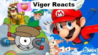 Viger Reacts to SMG4's "Super Mario 64 Poorly Explained"