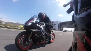 Aprilia Rsv4 vs Suzuki Hayabusa