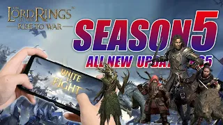 Season 5！All The New Things You Wanted To Know are Here!! LOTR:Rise To War