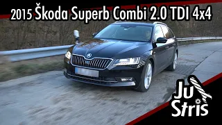 Test/Review 2015 Skoda Superb Combi 2.0 TDI 4x4 - Platzhirsch -JuStris Garage