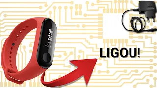 Pulseira Smartband Mi Band, NÃO LIGA - RESOLVIDO!