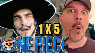 ONE PIECE EPISODE 5 REACTION!! 1 x 5 | Mihawk | Netflix