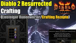 Diablo 2 Resurrected | Crafting | Einsteiger Runenwörter / Crafting Rezepte