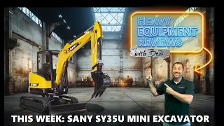 Unleash the Power: SANY SY35U Mini Excavator Review 💪