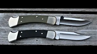 Buck 110 Folding Hunters - What is your point? Clip or Drop?