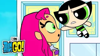 The Teen Titans Meet the Powerpuff Girls! | Cartoon Network