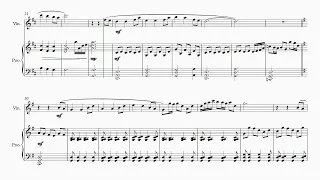 Come Thou Fount  [Violin and Piano Score]