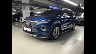 2020 SANTAFE TM GASOLINE INSPIRATION E TRUNK+MEMORY SEAT+SMART KEY+NAVI+BROWN SEAT+NO ACCIDENT