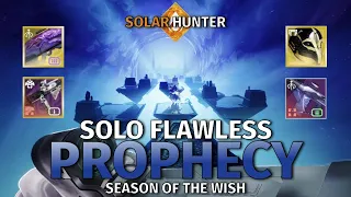 Destiny 2 - Solo Flawless Prophecy (Solar Hunter)