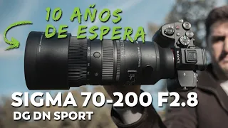 Sigma 70-200 para cámaras SONY E 🔥10 AÑOS esperando la renovación