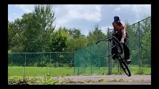 Gabe Kadmiri: BMX Flatland Throw-Ups! Lightning for Breakfast.