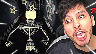 Soy el ENDOESQUELETO y ASUSTO AL GUARDIA de FNAF 1 - Five Nights At Freddy's | DeGoBooM