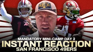 49ers instant reaction: Brock Purdy dazzles, Deebo Samuel, Ricky Pearsall fired up, Aiyuk own OTAs