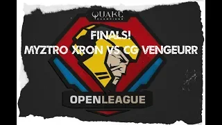 Quake Open League Season 5 Finals - EU Elite - myztro Xron vs CG vengeurR