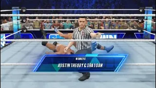 WWE 2K23 Wwe Friday Night Smackdown Cameron Grimes And Dragoon Lee Vs Austin Theroy & Grayson Walter