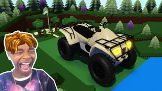 Roblox BUILD A BOAT Funny Moments MEMES (ATV BIKE)