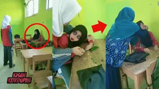 Viral, Siswi ini Kerasukan Hantu di dalam Kelas Membuat Teman-temannya Pada Ketakutan